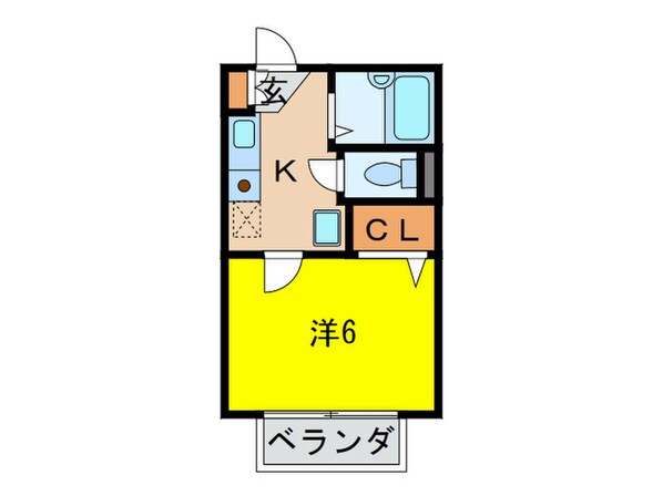 レ－ベンハイムの物件間取画像